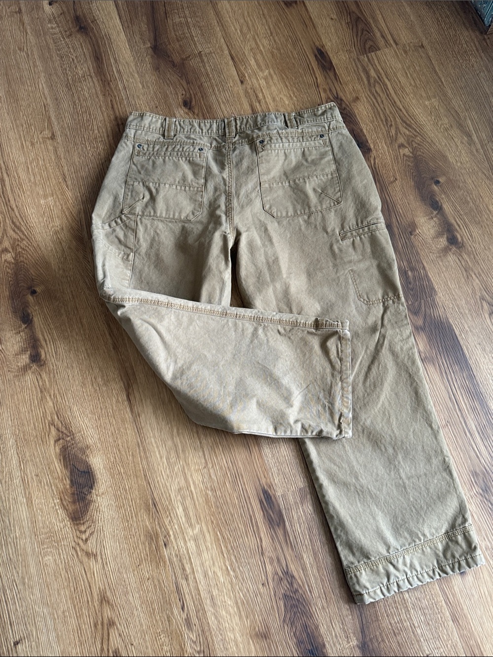 RedHead Tan Chino Pants - Straight Leg Casual Utility Cargo 42x30 - Picture 5 of 8